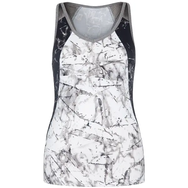 Tail Women'S Fissure Peyton Racerback Tank In White – Size Xxl 1