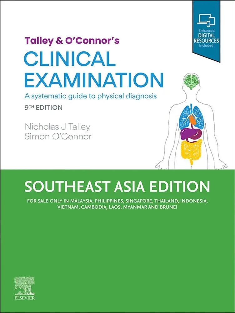 Talley & O’Connor Clinical Examination, 9Th Edition (South East Asian Edition) – Elsevier Isbn 9789814920636 1