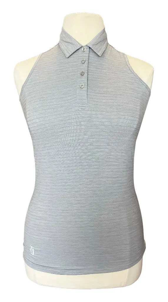 Taylor Jordan Grey Racerback Golf Top – Lightweight & Stylish, New Arrival 1