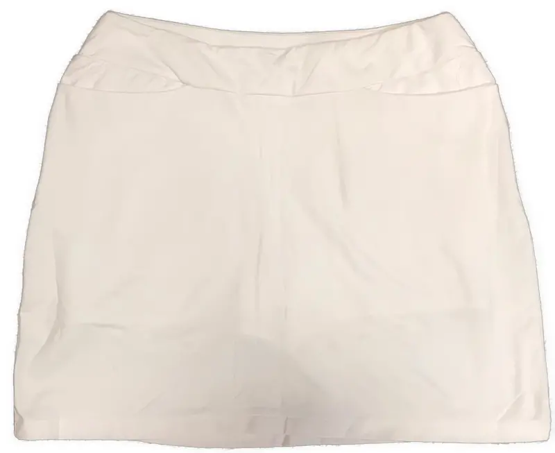 Taylor Jordan Solid White 17.5-Inch Golf Skort – Msp $85 1