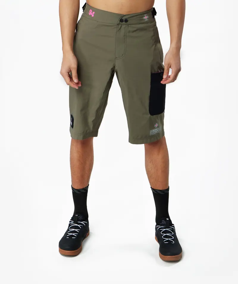 Technical Riding Shorts In Green – Limited Xs Availability 1