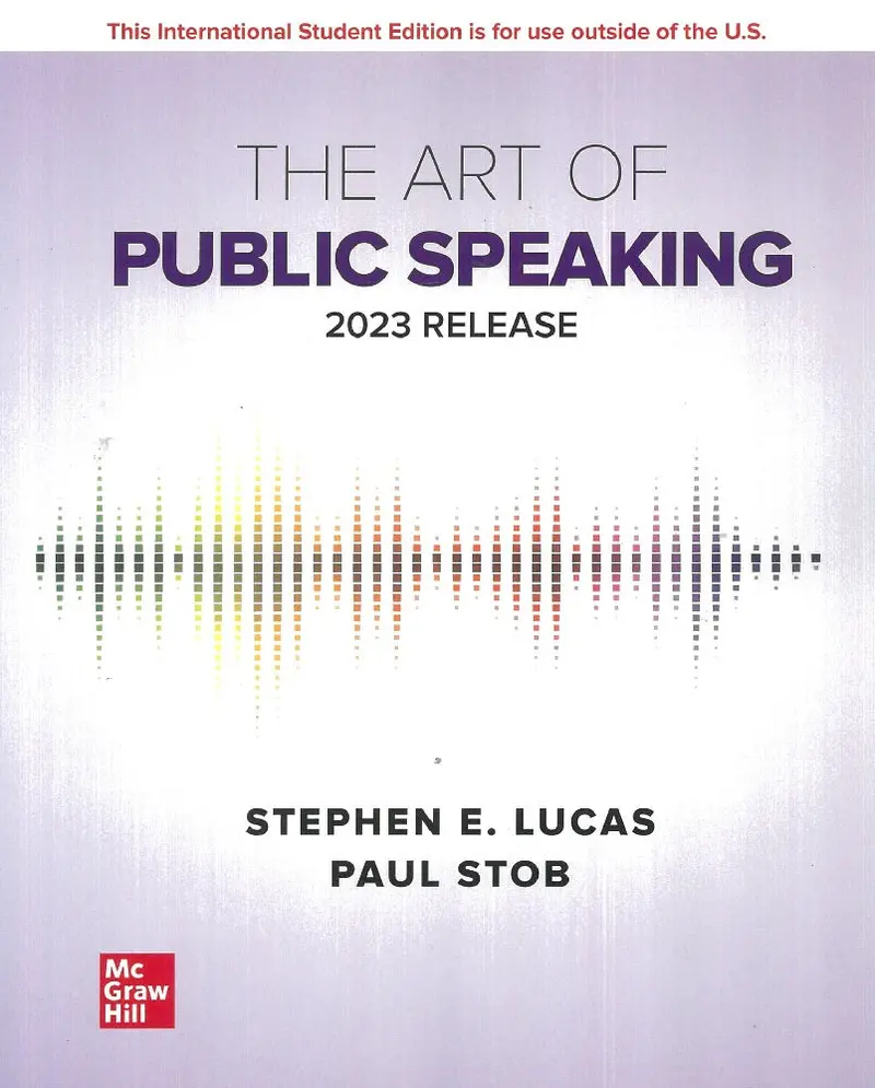 The Art Of Public Speaking (2023 Release) By Lucas – Modern Communication Skills Guide (Isbn 9781266755231) 1