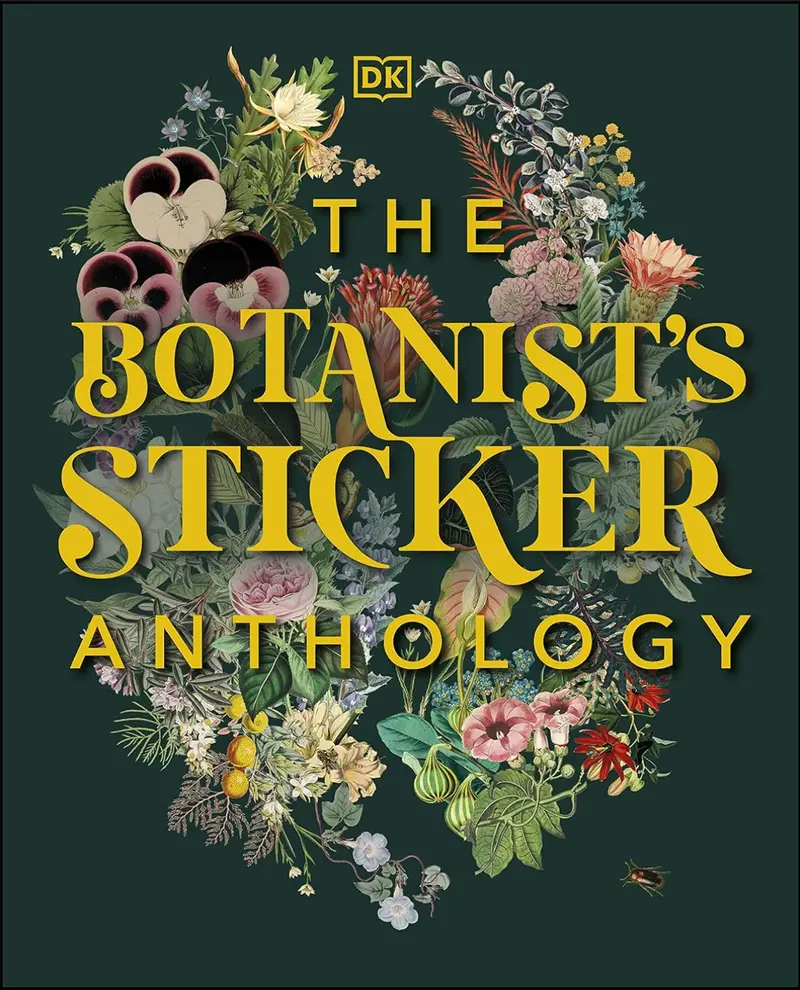 The Botanist’S Sticker Anthology — Illustrated Plant Collection 1