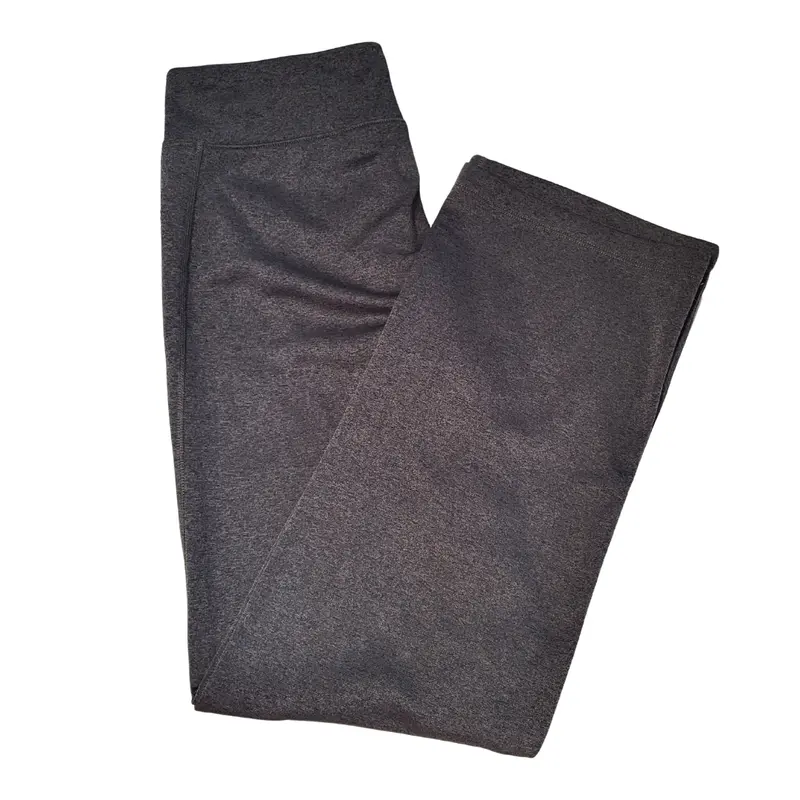 The North Face Gray Heather Drawstring Sweatpants – Relaxed-Fit Cotton Blend, Size M 1