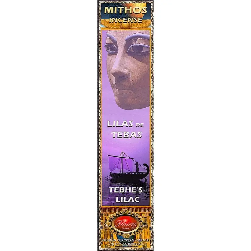 Theban Lilac Aphrodisiac Incense Sticks – Greek Mythology-Inspired Fragrance, 3-Pack 1