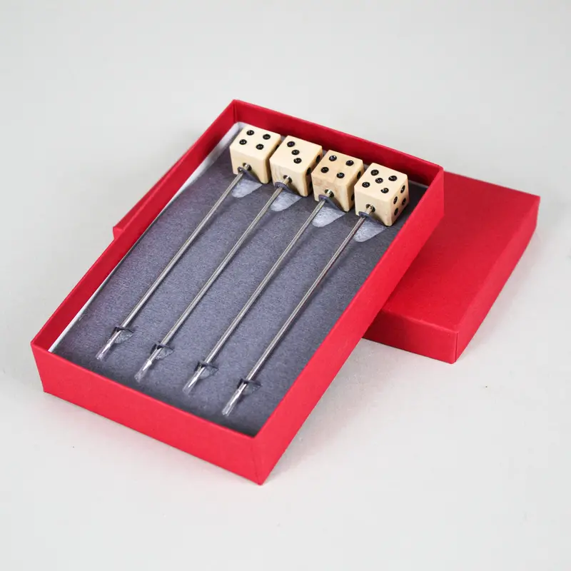 Themed Wooden Cocktail Stirrers 1