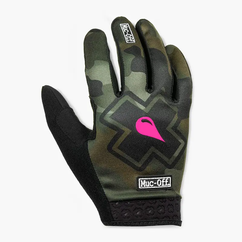 Trail-Ready Mtb Gloves In Camouflage Print 1