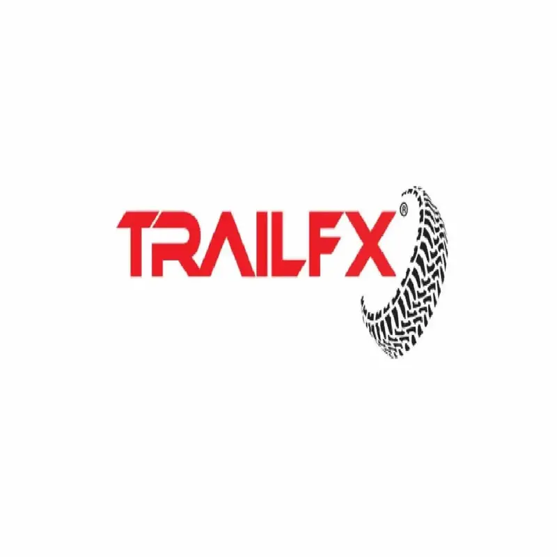 Trailfx A8239B 6-Inch Oval Bent Black Powder-Coated Rocker Panel Steps For Crew Cab Pickups 1