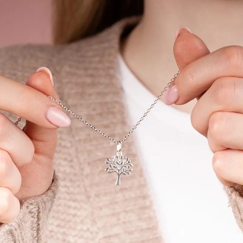Tree Of Life Symbol Necklace – Meaningful Sterling Silver 1