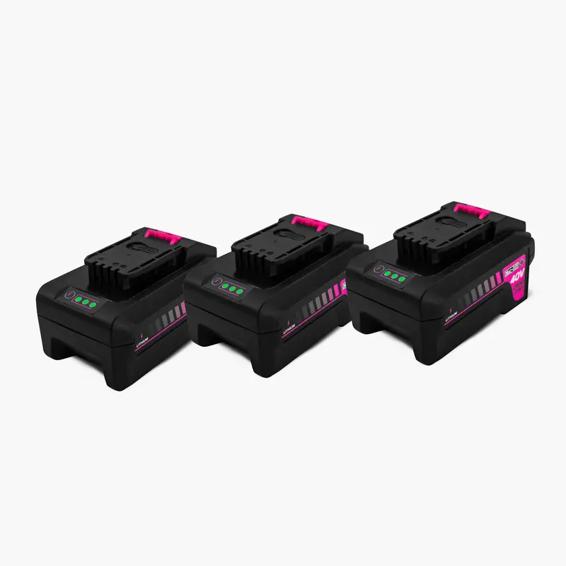 Triple-Pack Extra Battery For Mobile Pressure Washer 1