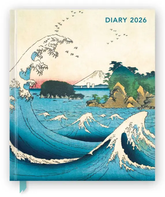 Ukiyo-E Inspired 2026 Desk Diary — Japanese Woodblock Design 1