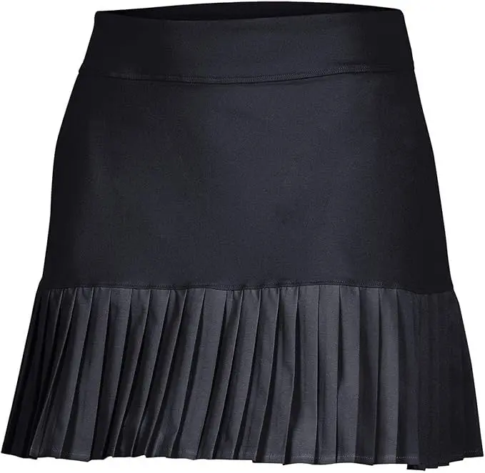 Under Armour Black Pleated Golf Skort – Women'S Stylish Performance Bottom 1