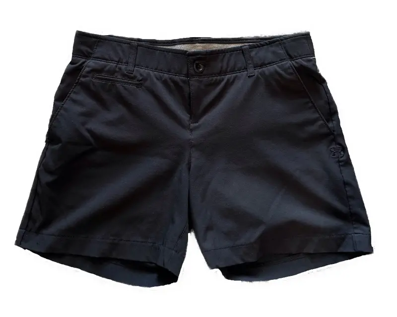 Under Armour Women'S Black Golf Shorts – Athletic Fit, Size 4 1
