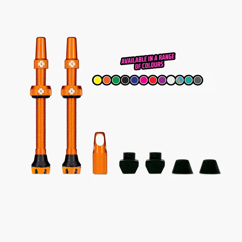 Upgraded V2 Tubeless Valve Set For Road & Mtb Wheels 1