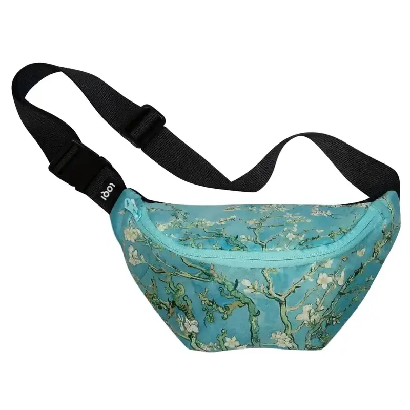 Van Gogh Almond Blossoms Fanny Pack – Recycled Crossbody Belt Bag 1