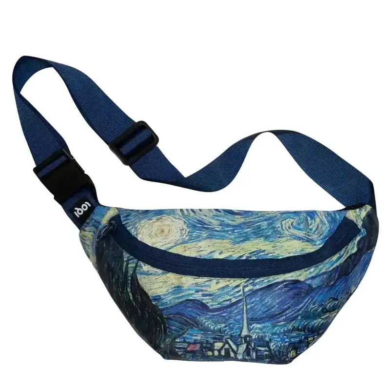 Van Gogh Starry Night Fanny Pack – Eco-Friendly Adjustable Crossbody Pouch 1