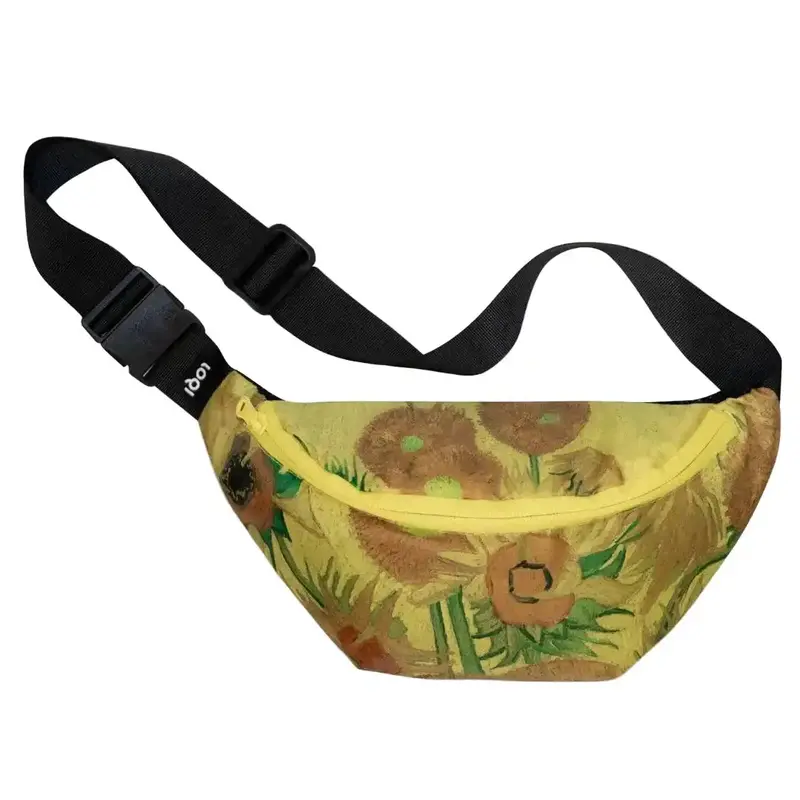 Van Gogh Sunflowers Fanny Pack – Sustainable Waist Bag With Art Print 1