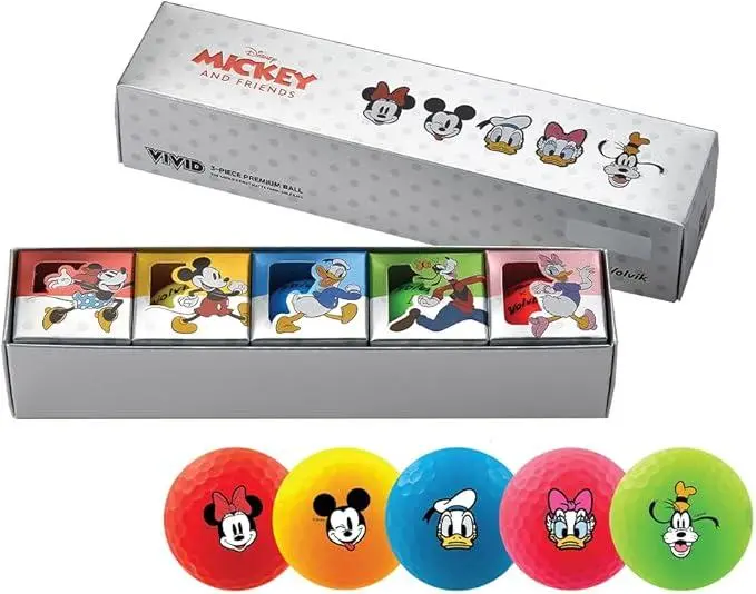 Volvik Disney Mickey & Friends Golf Ball Set – New 1