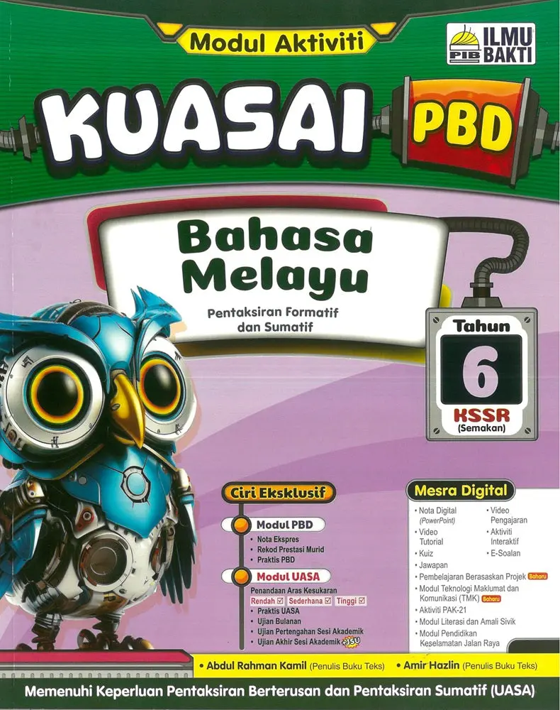 Wadi Sofia: 2026 Pbd Mastery Module For Malay Language – Year 6 Kssr – Ilmu Bakti 1
