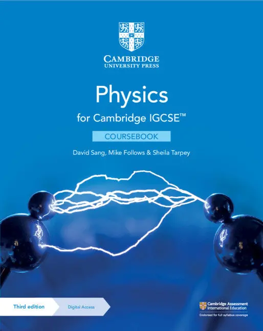 Wadi Sofia Cambridge Igcse Physics Coursebook With Two-Year Digital Access 1