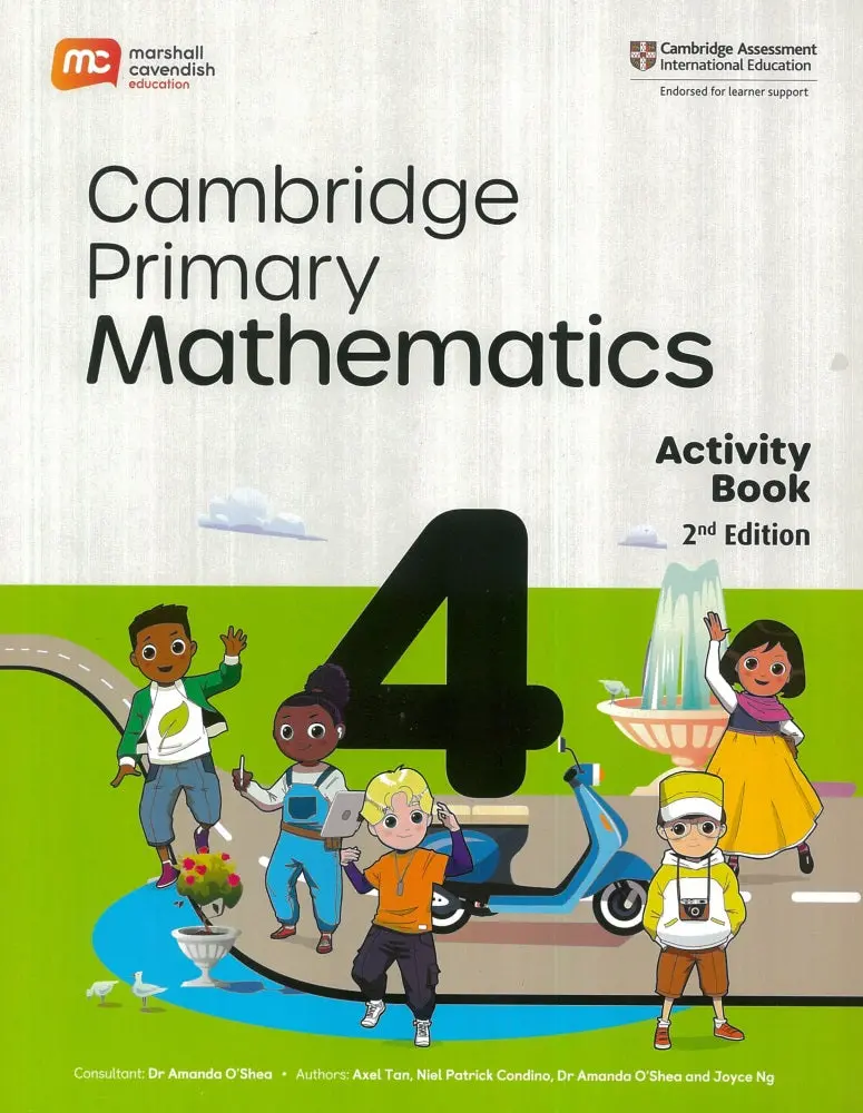 Wadi Sofia Cambridge Primary Mathematics Stage 4 Activity Book – 2Nd Edition (Isbn 9789814911917) 1