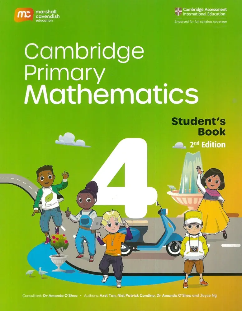 Wadi Sofia Cambridge Primary Mathematics Stage 4 Student Book – 2Nd Edition – Isbn 9789814911894 – Marshall Cavendish 1