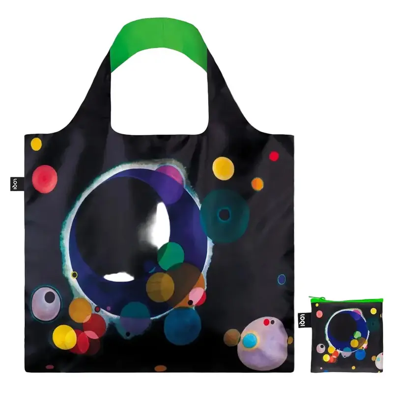 Wassily Kandinsky Several Circles Tote Bag – Environmentally Conscious Canvas 1