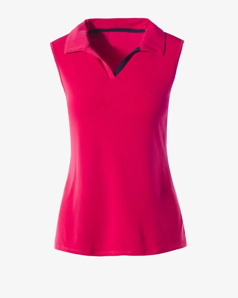 Weekends By Chico’S Sleeveless Golf Polo – Relaxed Fit, Size Xl 1