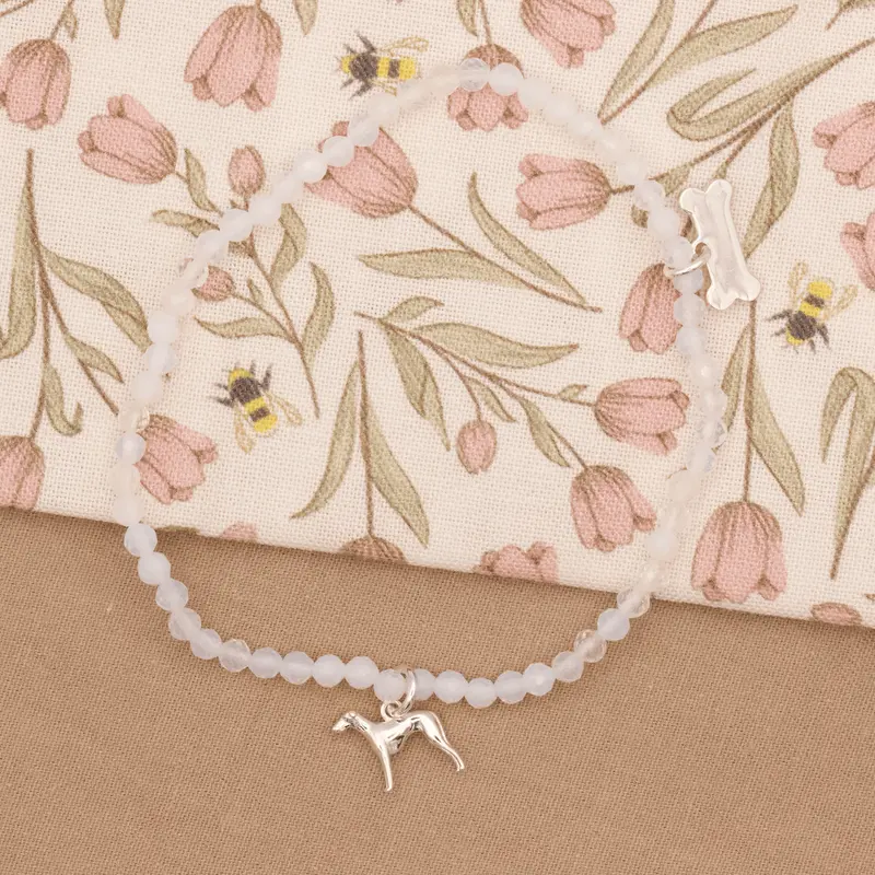 Whippet Crystal Accent Bracelet – Personalised 1