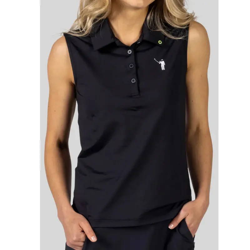 William Murray Classic Black Sleeveless Polo – Women’S Size Xxl 1