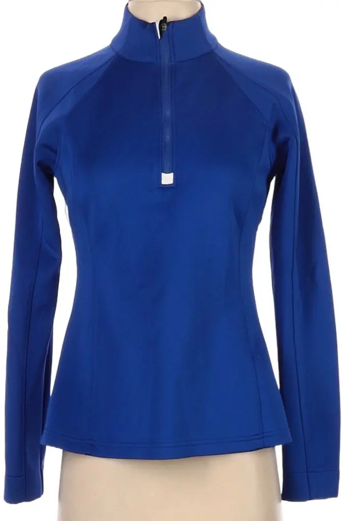 Women'S Royal Blue Zero Restriction Golf Pullover – Size S, $168 1