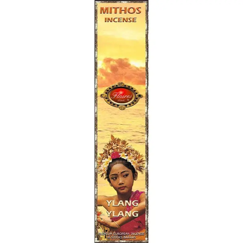 Ylang Ylang Oriental Floral Incense Sticks – Mythos Collection, 3-Pack 1