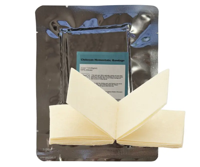 Z-Fold Hemostatic Gauze Pad For Rapid Bleeding Control 1