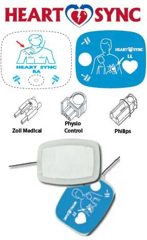 Zoll Cpr-D Pads For Cardiac Defibrillation And Pacing 1