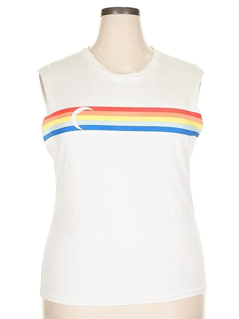 Zyia Active End Of The Rainbow Performance Tank Top – Size M 1
