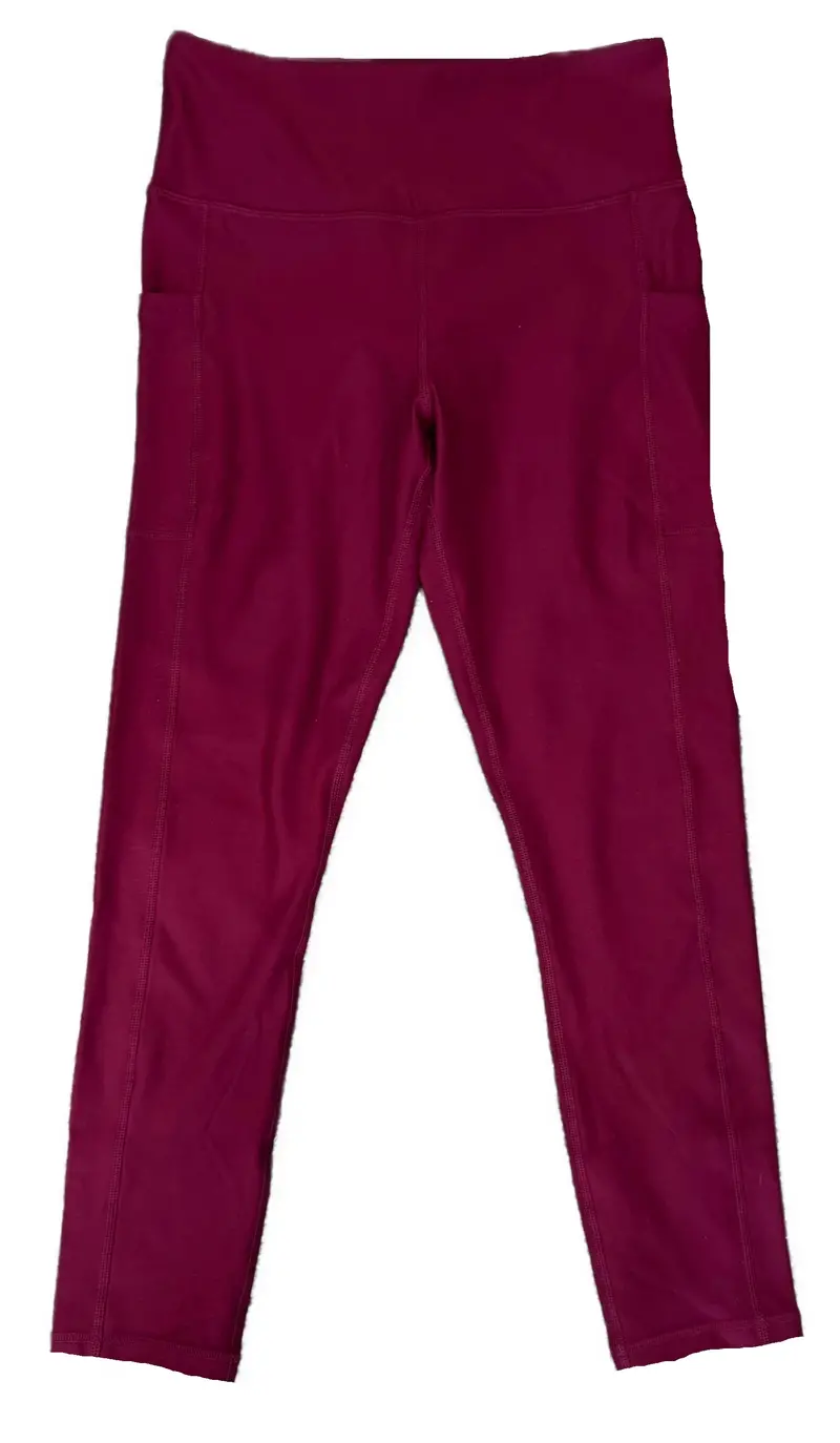 Zyia Active Magenta High-Performance Leggings – Women'S Size M 1