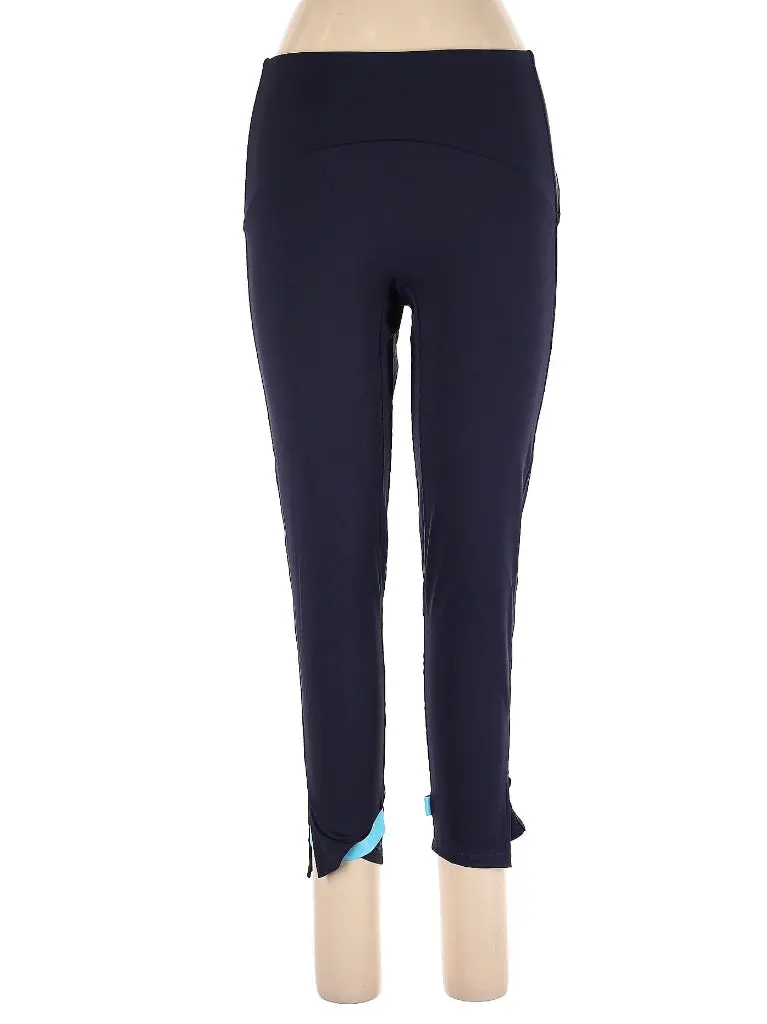 Zyia Active Navy Strap Deluxe High-Rise 7/8 Leggings – Supportive Fit, Size 12 1