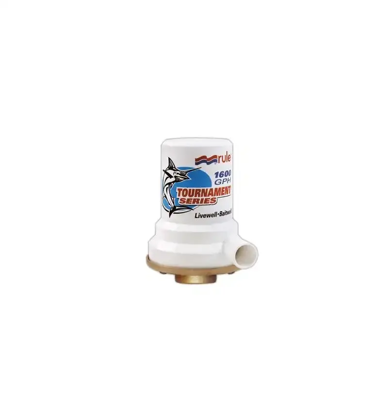 1600 Gph 12V Submersible Transfer Pump – Bronze Housing, Low-Wattage Operation 1