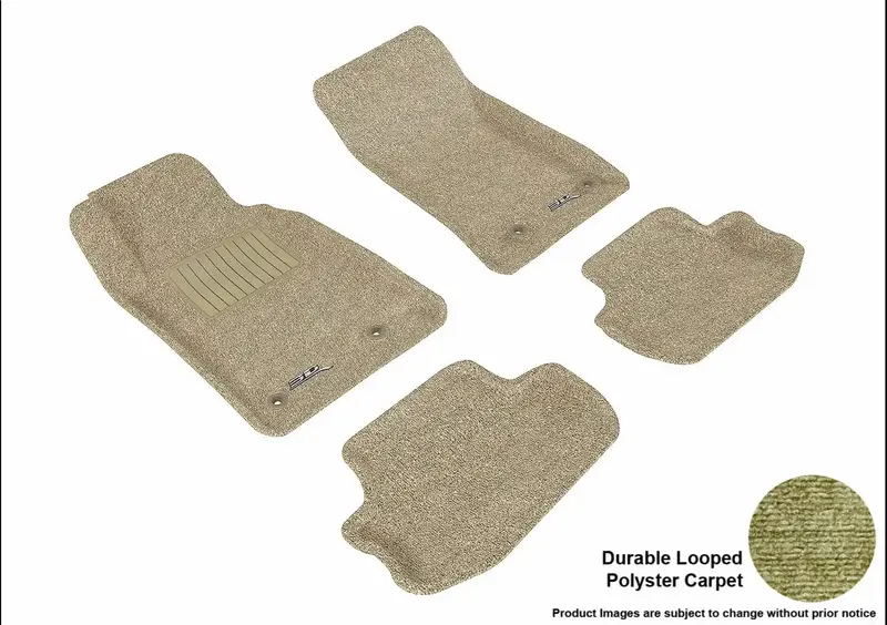 3D Maxpider Classic Floor Mat Set – Tan, 4-Piece (Front & Rear, Limited Availability) 1