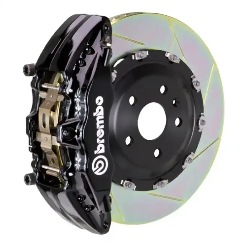 Brembo Front Brake Kit For Land Rover Lr3 & Range Rover Sport – 6-Piston Calipers, Two-Piece Slotted Rotors (380X34Mm) 1