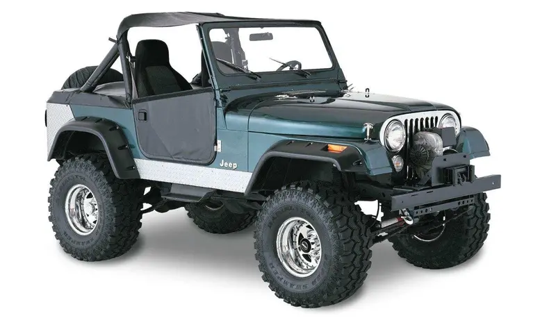 Bushwacker 10910-07 - Cut-Out, Fender Flares 1