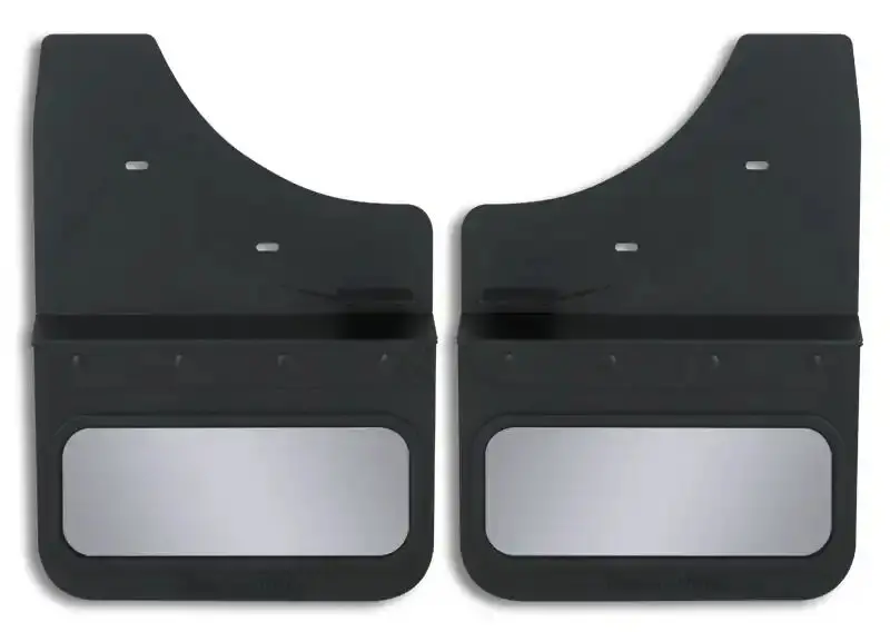 Cloud-Rider Advantage Kick-Back Mud Flaps With Black Powder-Coated Hanger – Fits 2015–2019 Gmc Sierra 2500/3500 (Front) 1