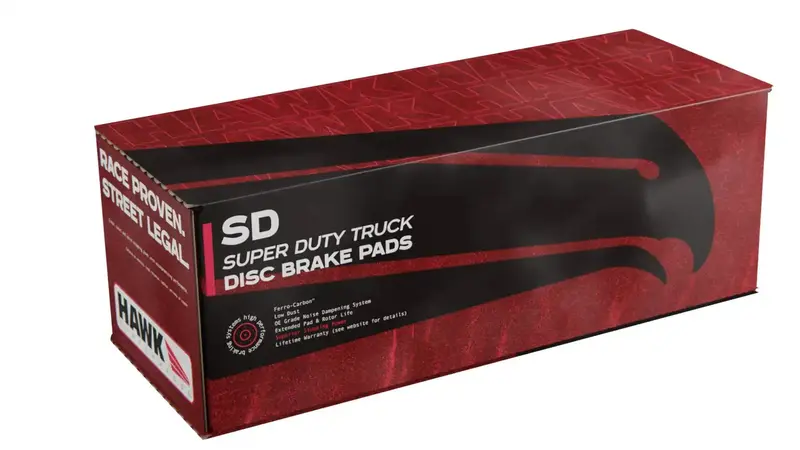 Hawk Performance Superduty Brake Pads – Heavy-Duty Ceramic Compound, 0.706" Thickness For Ford Super Duty Trucks 1