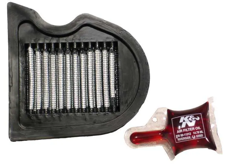 K&N High-Flow Replacement Air Filter – Washable And Reusable For Enhanced Engine Performance 1