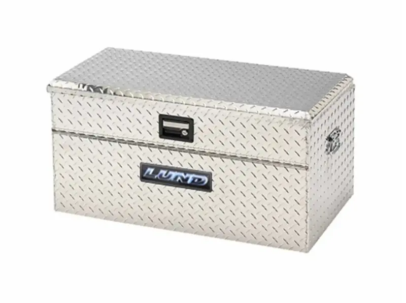 Lund Aluminum Flush-Mount Storage Box – 54"L × 24"W × 18.5"H With Integrated Handles 1