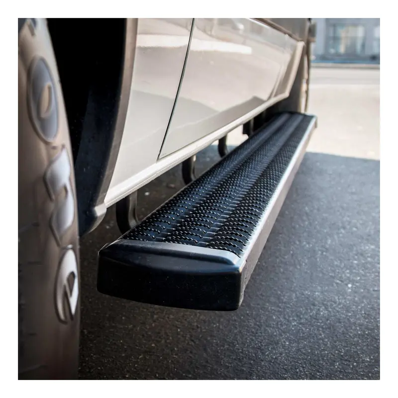 Luverne 415114-401530 Aluminum Running Boards – 7" X 114" Grip Step, Ford F-150 Fit 1
