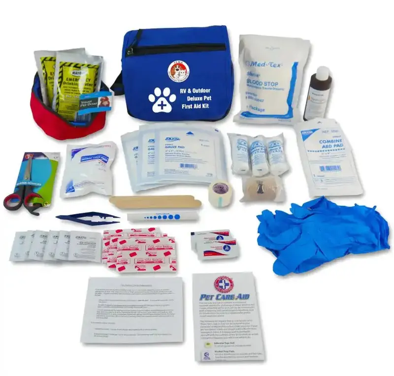 P.E.M.A. Deluxe Pet First Aid Kit – Portable Emergency Veterinary Supply 1