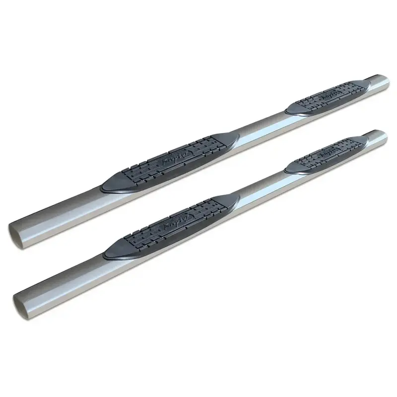 Raptor Series 0702-0648 - 4 In Oval Steps Polished Stainless Steel 19-24 Dodge Ram 1500 New Body Style Crew Cab 1