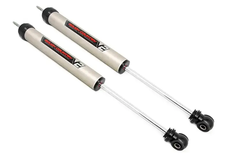 Rough Country 760799_B Monotube Rear Shock Absorbers – Adjustable 2–5 Inch Lift Height 1