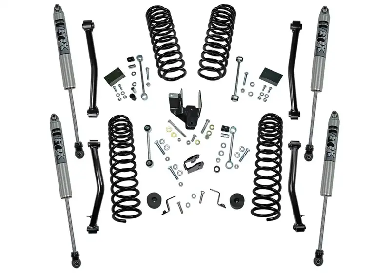 Superlift K186F Dual-Rate 4-Inch Coil Lift Kit With Fox Shocks – Jeep Wrangler Jl (2018–2023, 2-Door) 1